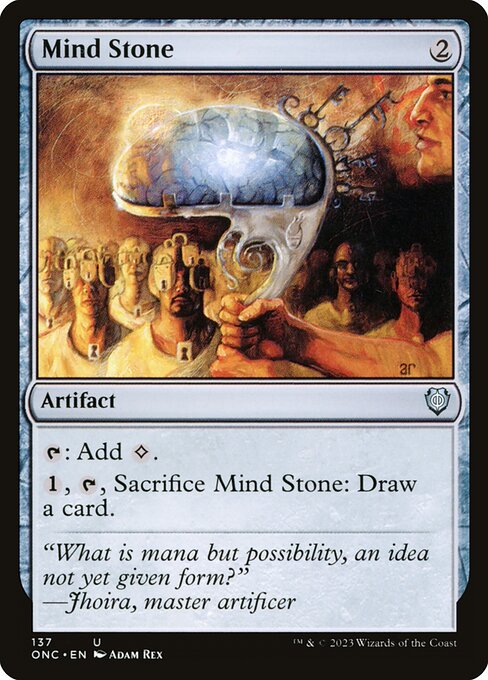 Mind Stone - Phyrexia: All Will Be One Commander #137
