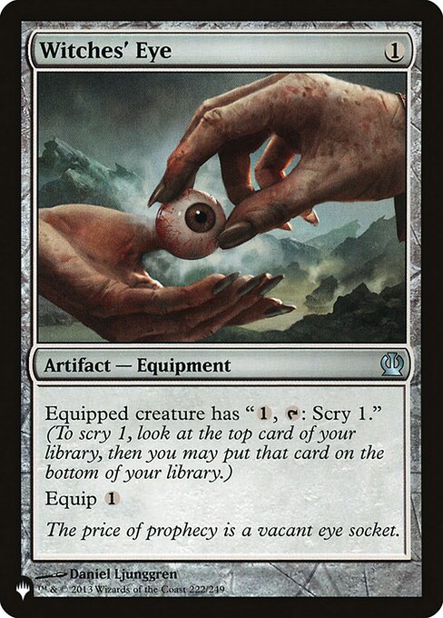 Witches' Eye The List Magic: The Gathering card image