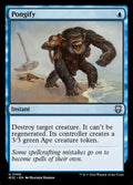 Pongify Modern Horizons 3 Commander Magic: The Gathering card image