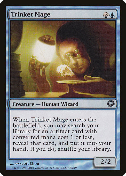 Trinket Mage - Scars of Mirrodin #48 Magic: The Gathering card image