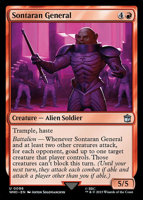 Sontaran General - Doctor Who #96