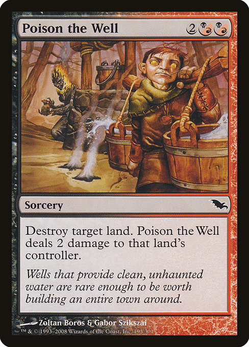 Poison the Well - Shadowmoor #193