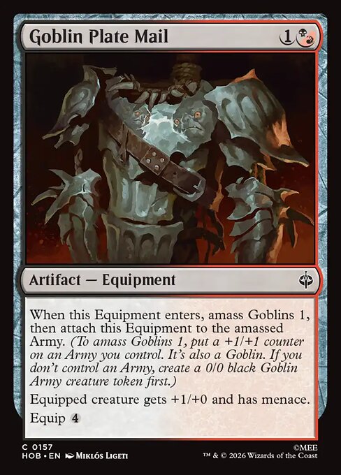 Goblin Plate Mail HOB 157