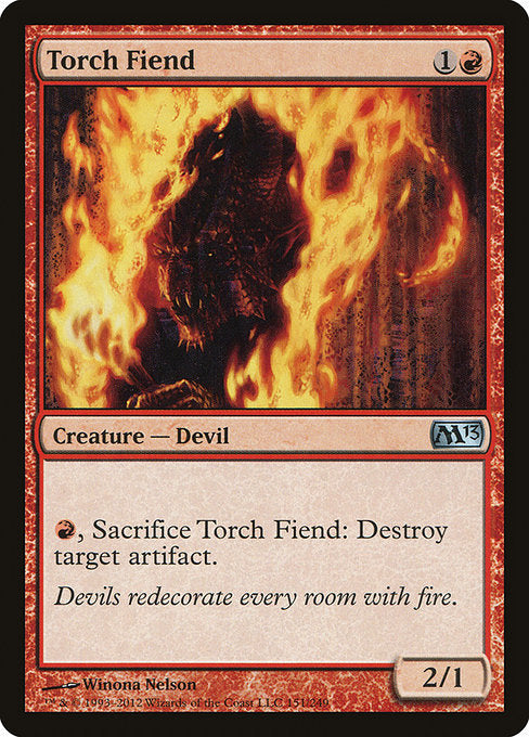 Torch Fiend - Magic 2013 #151