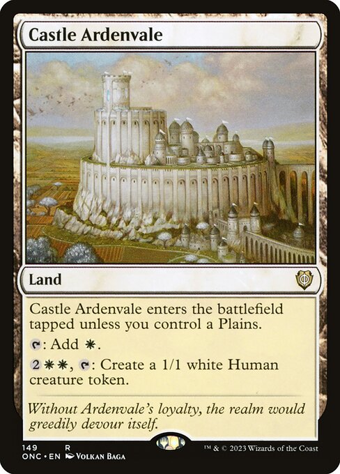 Castle Ardenvale - Phyrexia: All Will Be One Commander #149
