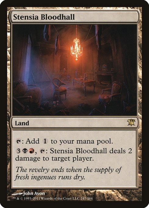 Stensia Bloodhall - Innistrad #247