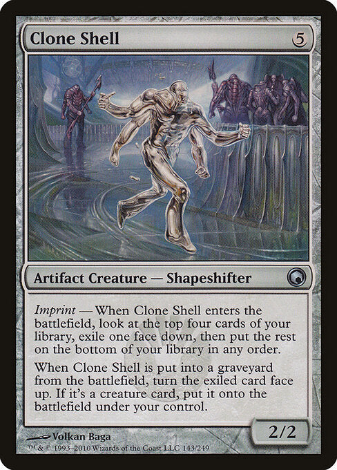 Clone Shell Scars of Mirrodin Magic: The Gathering card image