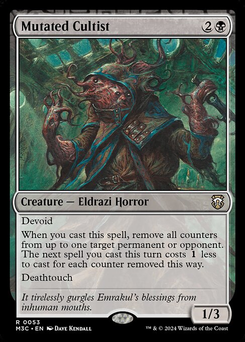 Mutated Cultist - Modern Horizons 3 Commander #53