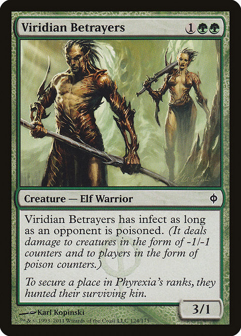 Viridian Betrayers - New Phyrexia #124