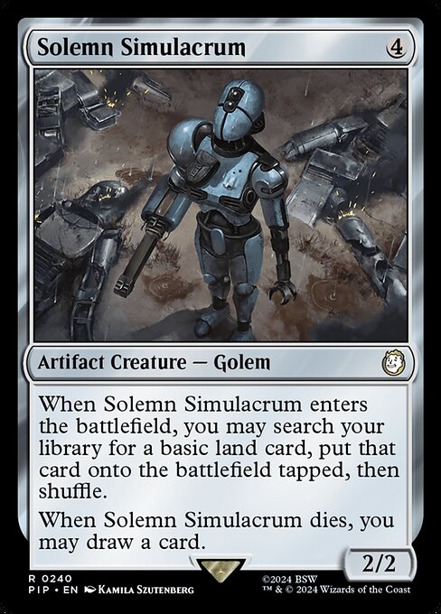 Solemn Simulacrum - Fallout #240