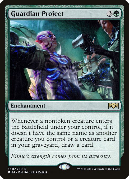 Guardian Project Ravnica Allegiance Magic: The Gathering card image