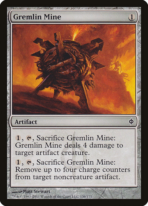 Gremlin Mine - New Phyrexia #136