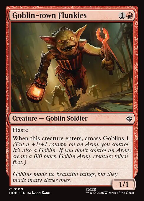 Goblin-town Flunkies HOB 100