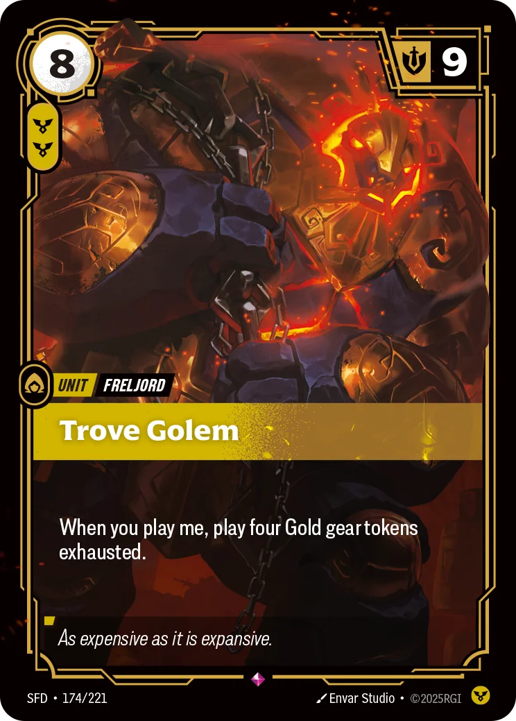 Trove Golem Riftbound card image