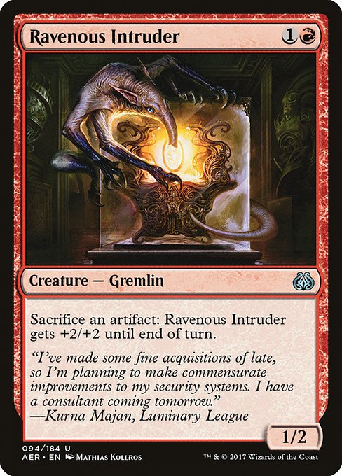 Ravenous Intruder - Aether Revolt #94