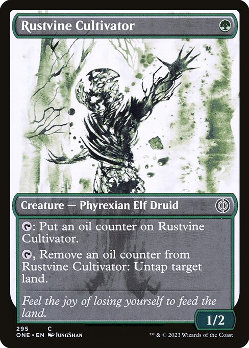 Rustvine Cultivator - Phyrexia: All Will Be One #295