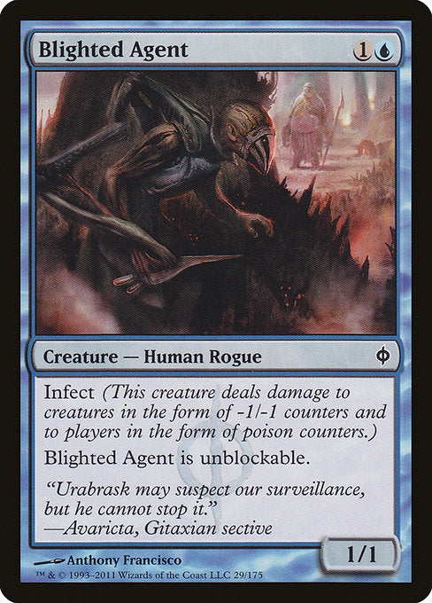 Blighted Agent - New Phyrexia #29