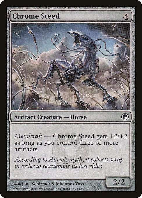 Chrome Steed - Scars of Mirrodin #142