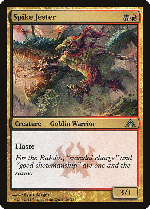 Spike Jester - Dragon's Maze #106 Magic: The Gathering card image