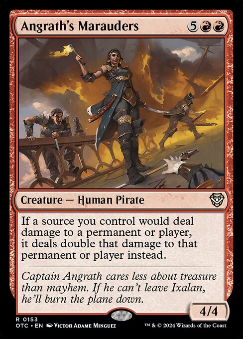 Angrath's Marauders - Outlaws of Thunder Junction Commander #153
