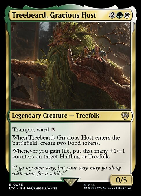 Treebeard, Gracious Host - Tales of Middle-earth Commander #73