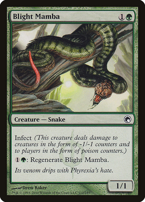Blight Mamba - Scars of Mirrodin #112