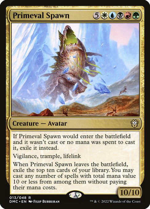 Primeval Spawn - Dominaria United Commander #13