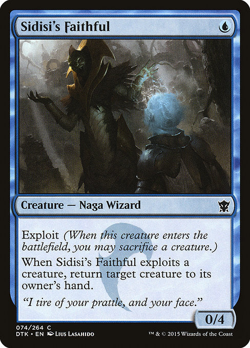 Sidisi's Faithful - Dragons of Tarkir #74