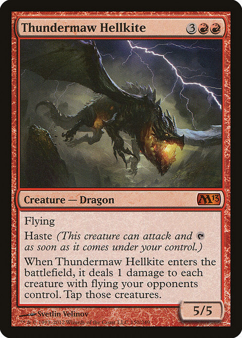 Thundermaw Hellkite - Magic 2013 #150