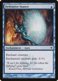 Defensive Stance New Phyrexia Magic: The Gathering card image