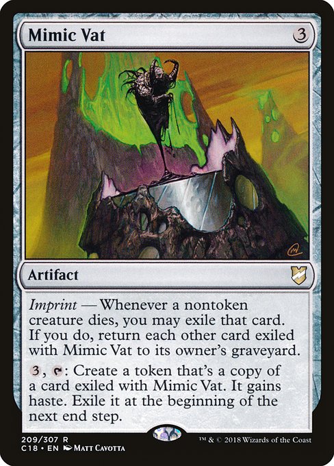Mimic Vat - Commander 2018 #209