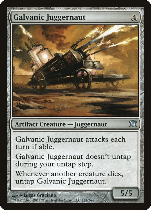 Galvanic Juggernaut - Innistrad #222
