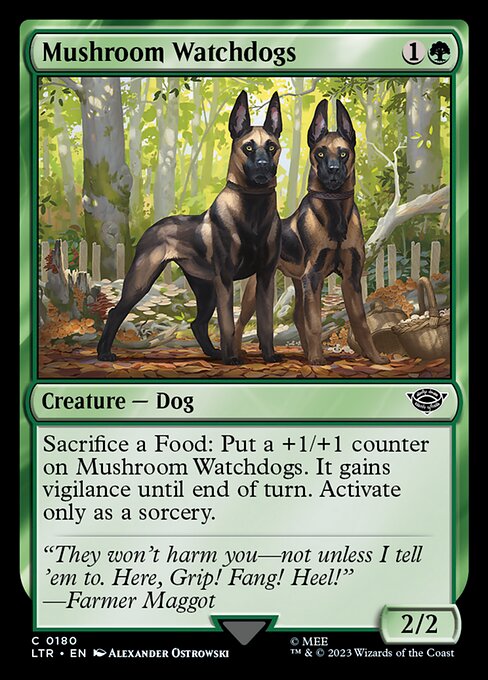 Mushroom Watchdogs - The Lord of the Rings: Tales of Middle-earth #180