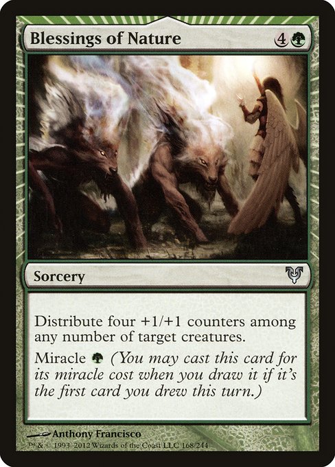 Blessings of Nature - Avacyn Restored #168