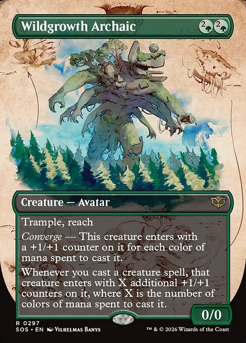 Wildgrowth Archaic - Secrets of Strixhaven #297