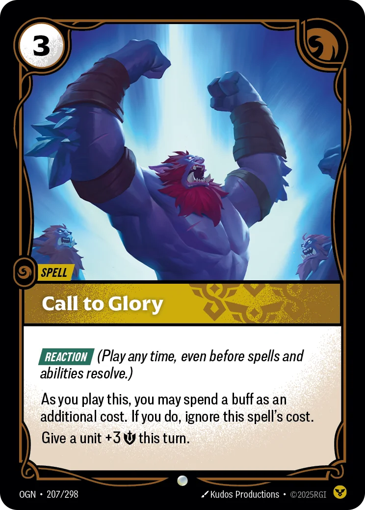 Call to Glory Riftbound card image