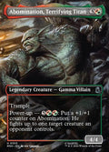 Abomination, Terrifying Titan Marvel Super Heroes Magic: The Gathering card image