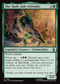 She-Hulk, Jade Defender Marvel Super Heroes Magic: The Gathering card image