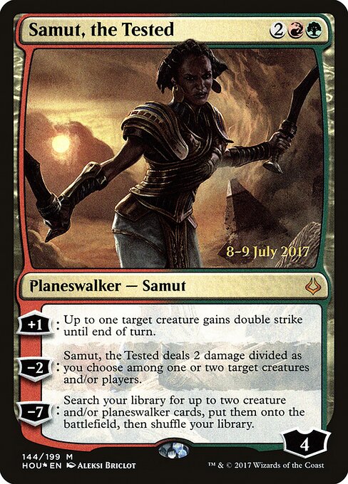 Samut, the Tested Hour of Devastation Promos Magic: The Gathering card image