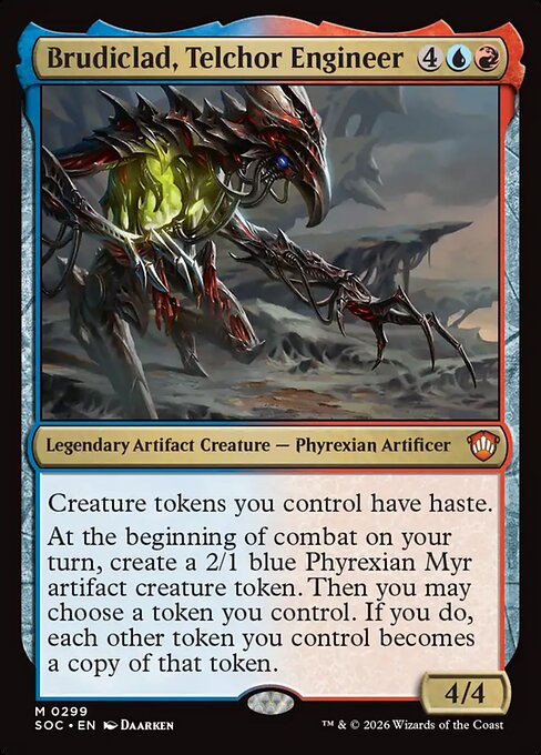 Brudiclad, Telchor Engineer - Secrets of Strixhaven Commander #299