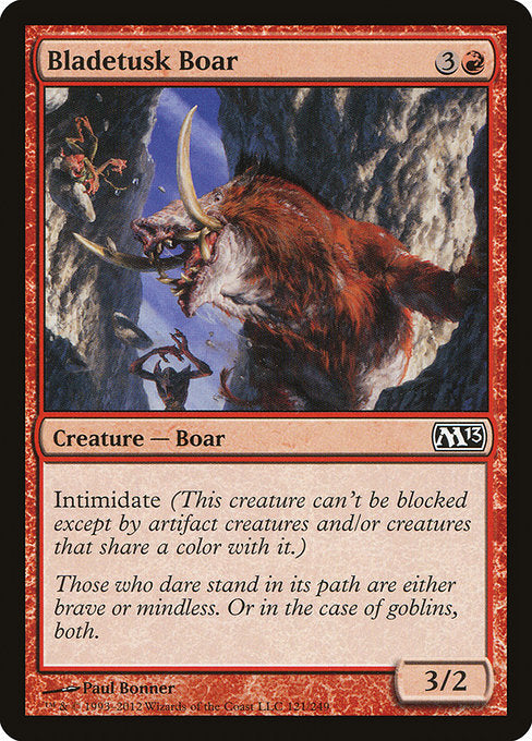 Bladetusk Boar - Magic 2013 #121