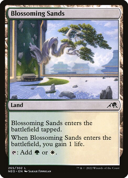 Blossoming Sands - Kamigawa: Neon Dynasty #265