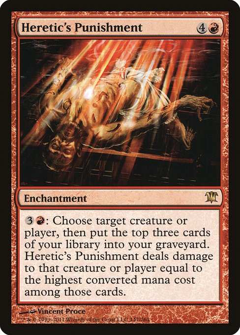 Heretic's Punishment - Innistrad #147