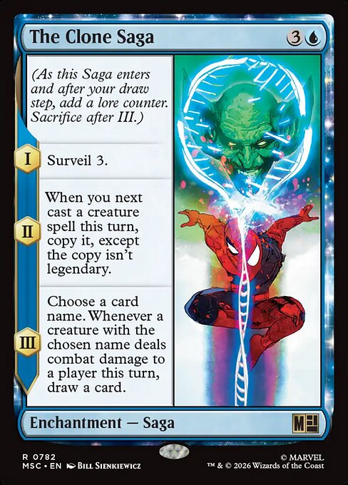 The Clone Saga Marvel Super Heroes Commander Magic: The Gathering card image