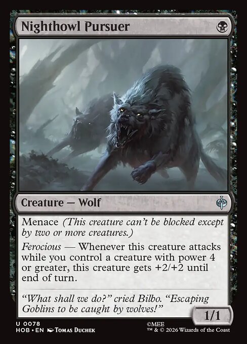 Nighthowl Pursuer HOB 78
