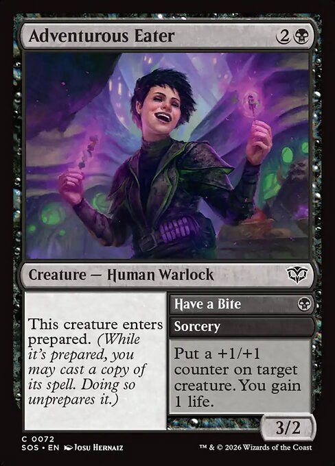 Adventurous Eater // Have a Bite - Secrets of Strixhaven #72 Magic: The Gathering card image