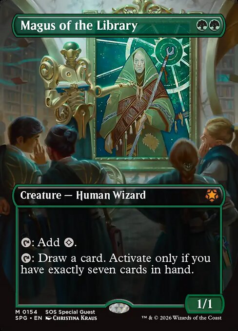 Magus of the Library Special Guests Magic: The Gathering card image
