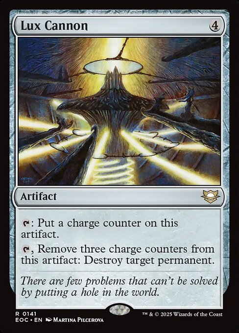Lux Cannon - Edge of Eternities Commander #141