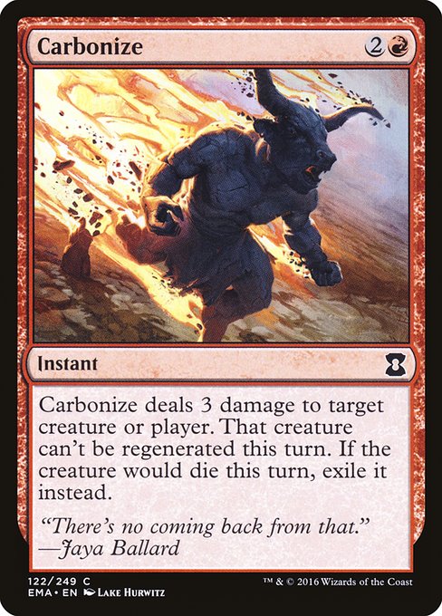 Carbonize - Eternal Masters #122