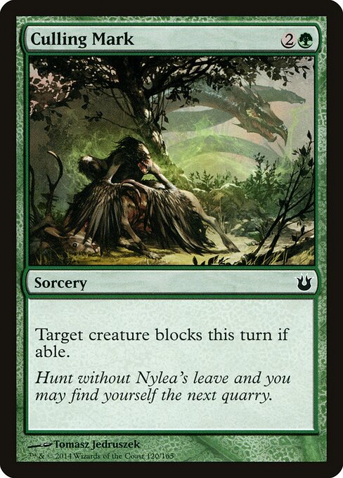 Culling Mark Born of the Gods Magic: The Gathering card image